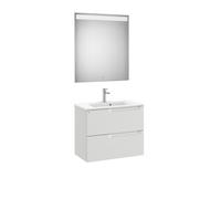 Aleyda Pack Compact 2 Tiroirs 700 Mm Gris Pierre Mat - ROCA A851831514