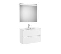 Aleyda Pack Compact 2 Tiroirs 800 Mm Blanc Mat - ROCA A851832509