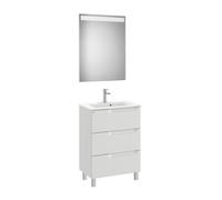 Aleyda Pack Compact 3 Tiroirs 600 Mm Gris Pierre Mat - ROCA A851885514