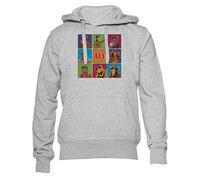 Alf dans Carré Forain Gris Sweatshirt à Capuche Hommes Femmes Unisexe Manches Longues Col Rond Hoodie Grey Unisex L