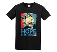 Alf Melmac Eighties Style Old School Series Movie Cotton Cool T-Shirt Graphic Tee Printed Top Mens Black Shirt M