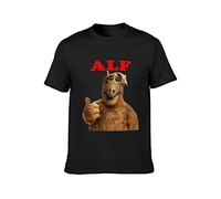 Alf Retro TV 80'S Alien Life Force T-Shirt Unisex Shirt BlackXL