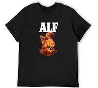 Alf TV Show Retro Mens Tshirt Tee T Shirt Pride of The Creature T Shirts Black M