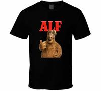 Alf TV Show Retro T Shirt Mens Tee Gift Tasty Comedy Series Alien New