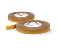 Alfa 145 Twin - Ruban adhésif double face, 2 pièces, 20 mm x 50 m, pour pare-vapeur, frein vapeur, membrane de sous-toiture