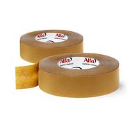 Alfa 145 Twin - Ruban adhésif double face, 2 pièces, 50 mm x 50 m, pour pare-vapeur, frein vapeur, membrane de sous-toiture