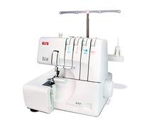 Alfa Machine à coudre et surjeteuse domestique 8707 120W plastique câble électrique Blanc