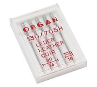 Alfa Aiguilles pour Machine à Coudre Cuir nº90 Nº100 Acier inoxetdable