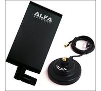 Alfa APA-M25 2.4/5 Dual Bande 10db Antenne Directionnelle + ARS-AS01 Dock Base