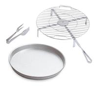 ALFA Forni AC-BBQ500-30 Accessoire four Ã pizza Accessoire | Plaque BBQ, 500 mm, Acier inox