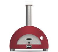 Alfa Forni Barbecue au charbon de bois de marque Moderne Modèle 1 Pizza legna Rouge antique