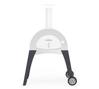 Alfa Forni Chariot pour barbecue et fumoir de la marque modèle Base per Ciao supporto INOX