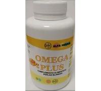 ALFA HERBAL Omega Plus 120Cap. Complément Alimentaire Oméga 3 et 6 Huile de Poisson et Chia