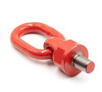 ALFA LOGISTIK Anneau de Levage M10x16 - Boulon à Œil à Anneau de Levage - Oeillet de Transport à Visser - Support Pivotant - Pupport de Charge