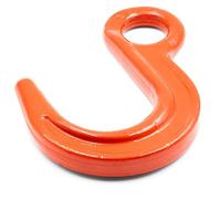 ALFA LOGISTIK Crochet à Grande Ouverture avec Oeillet WLL 3150kg - Crochet de Charge Grande Largeur de Mâchoire - Crochet pour Conteneur - Crochets de Charge à Œillet