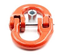 ALFA LOGISTIK Maillon de Connexion 2000kg Charge Maximale - Connecteur de Chaîne d'Arrêt - Maillon de Suspension Forestière