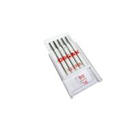 ALFA Lot de 5 aiguilles n° 90 compatibles avec toutes les réductrices et récupéreuses avec système Elx705.