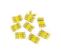 ALFA Lot de 50 Pinces à Coudre Jaune