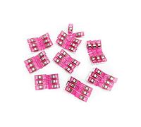 ALFA Lot de 50 Pinces de Couleur Rose pour Couture, Divers