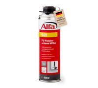 Alfa Mousse PU pistolable - Mousse isolante expansive - 500 ml - 8 pièces