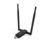 Alfa Network Adaptateur USB Wi‑Fi 6E Alfa avec Bluetooth 5.2, tri-bande 3000 Mb/s, USB 3.2 et antennes externes AWUS036AXM