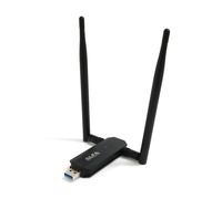 Alfa Network Adaptateur USB WiFi 6 Alfa avec 2 antennes 5 dBi, USB 3.2 Gen 1, double bande 2,4/5 GHz AWUS036AX