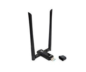 ALFA Network Adaptateur Wi-FI sans Fil à Double Bande de Couverture à Longue portée AC1200 USB avec antenne Externe Haute sensibilité - Windows, MacOS et Kali Linux Soutenu