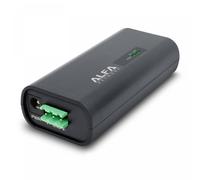Alfa Network Convertisseur Alfa 48VDC vers 24V PoE passif avec double entrée redondante pour AP/CPE extérieurs DDC-4824POE