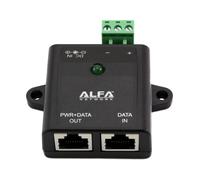 Alfa Network Convertisseur PoE Gigabit Industriel, APOE03G