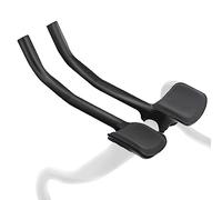 Alfa Pasca Prolongateurs Aéro Clip On, Guidon Triathlon 31.8mm Rond 50°, Prolongateur TT Carbone 3K Mat avec Repose-Mains Réglable, Compatible Vélo de Route Course