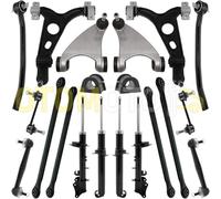 ALFA ROMEO 147 / 156 / GT KIT COMPLET DE SUSPENSIONS ET AMORTISSEURS BRAS DE SUS
