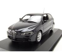 Alfa Romeo 147 2005 Noir Métallique Modèle Réduit 1:43 Maxichamps