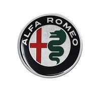 Alfa Romeo 21872 Autocollant 3D Officiel Logo Ø 56 mm Multicolore