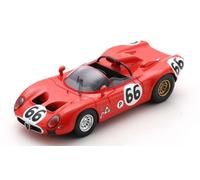 Alfa Romeo 33 #66 12 H Sebring 1967 R.Bussinello 1:43 Spark Model