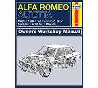 Alfa Romeo Alfetta (1973 - 1987) Haynes Repair Manual: 1973-87