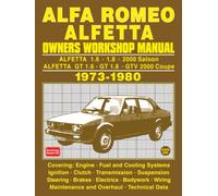 ALFA ROMEO ALFETTA OWNERS WORKSHOP MANUAL 1973-1980