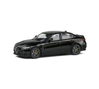 Solido – Modèle réduit Alfa Romeo Giulia Quadrifoglio 2019 échelle 1/43 Noir 2.9L Bi-Turbo
