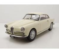 Alfa Romeo Giulietta Sprint Modèle de Voiture Blanc 1:18 Kyosho