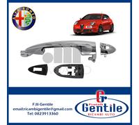 Alfa Romeo Mito à Partir De 2008 Poignée Satinée Ouverture Port plein Air Gauche