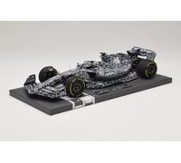 MINICHAMPS DE VOITURE STATIQUE ALFA ROMEO F1 C42 KUBICA TEST 2022 ÉCHELLE 1/18