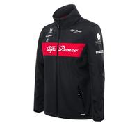 Alfa Romeo Racing F1 2023 Team Veste Softshell pour homme, Noir, M
