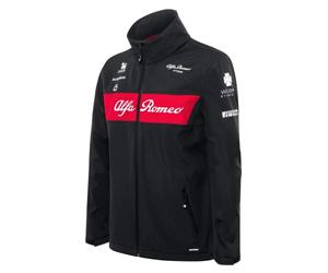 Alfa Romeo Racing F1 2023 Team Veste Softshell pour homme, Noir, M