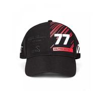 Alfa Romeo Racing U904114424 Casquette Curve Bottas 77 Driver Alfa Romeo Orlen F1 Racing Officiel Team Officiel Formule 1, Noir, Taille unique