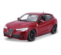 BBurago Voiture miniature Alfa Romeo Stelvio Bleu métallisé 1:24