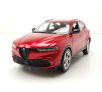 Alfa Romeo Tonale Maquette de Voiture Rouge 1:24 Bburago