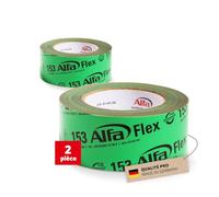 Alfa Ruban adhésif pare-vapeur ultra fixant - 60 mm x 25 m - 2 pièces