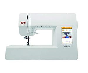Alfa Smart Machine à Coudre électronique 70 Points Coloris Blanc