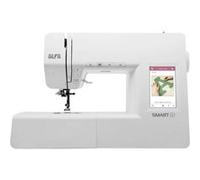 Alfa Smart Plus Machine à Coudre électronique 100 Points Coloris Blanc/Gris Gris G