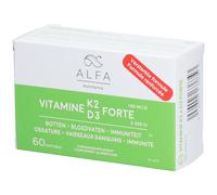 Alfa Vitamine K2 -D3 Forte Nouvelle Formule Capsule(S) Douce(S) 60 pc(s)