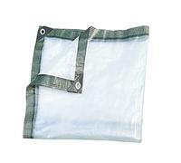 ALFAAL Bache Plastique pour Jardin Tissu de Treillis Plus Épais Et Ourlé, Étanche À l'eau Et À La Pluie, Film de Treillis Balcon pour L'isolation des Plantes Grasses (Color : Clear, Size : 3x3m)